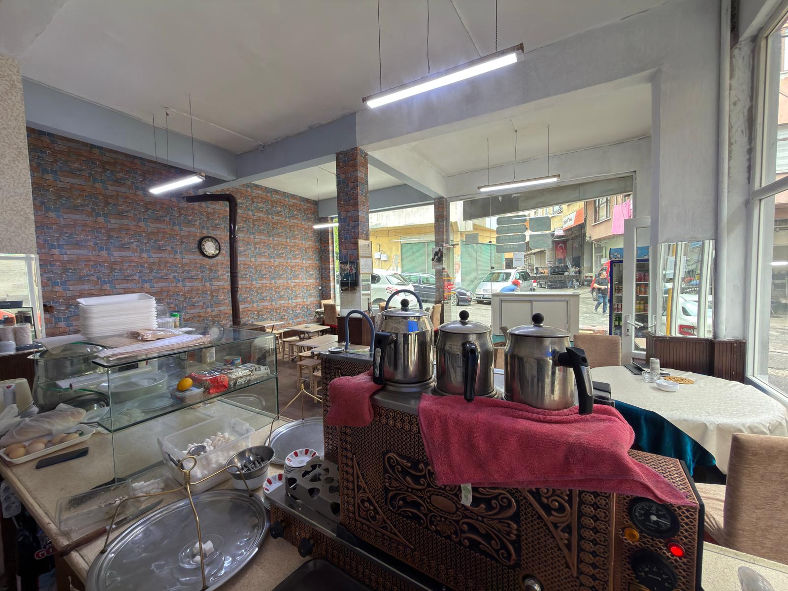MABELDEN SANAYİ MAHALLESİNDE DEVREN KİRALIK ÇAY-KAHVALTI SALONU